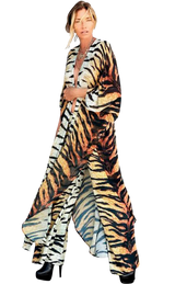 Salida de baño ''Erte Kaftan Tiger  Stripes'' (5226086596743)