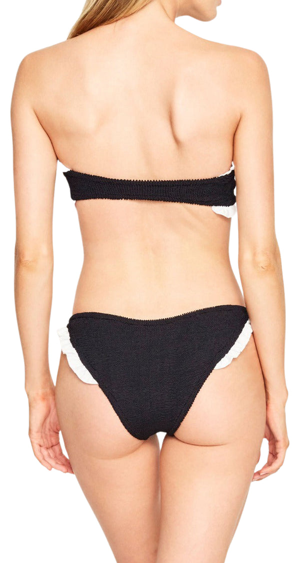 Bikini Negro Corrugado