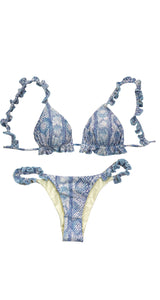 Bikini Azul Reptil