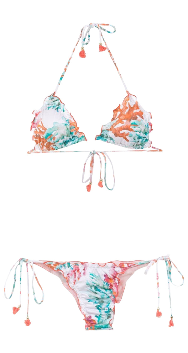 Bikini Blanco Estampado