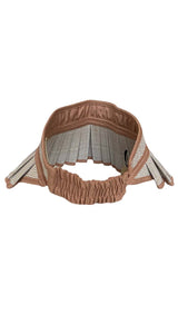 Visera Beige Tejida