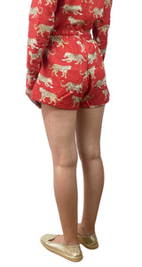 Short Rojo Jaguar