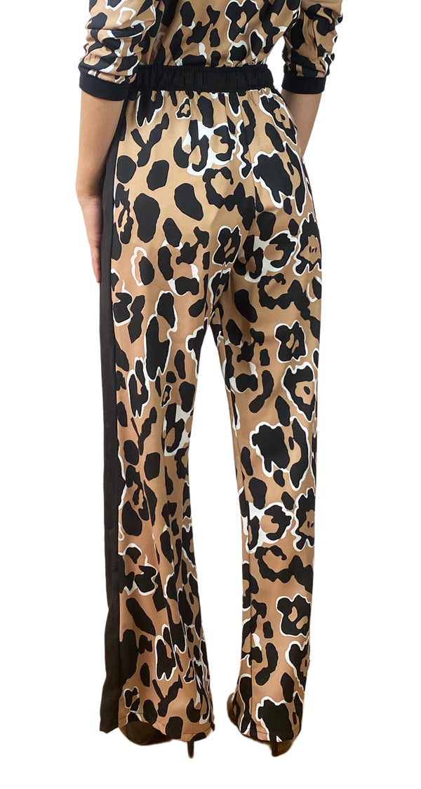Pantalón Animal Print Palazzo