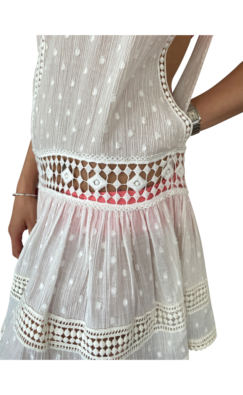 Vestido mini encaje (5232482910343)