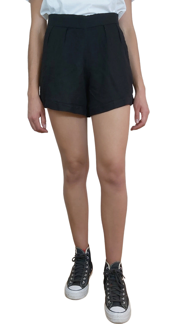 Shorts Tiro Alto Negro