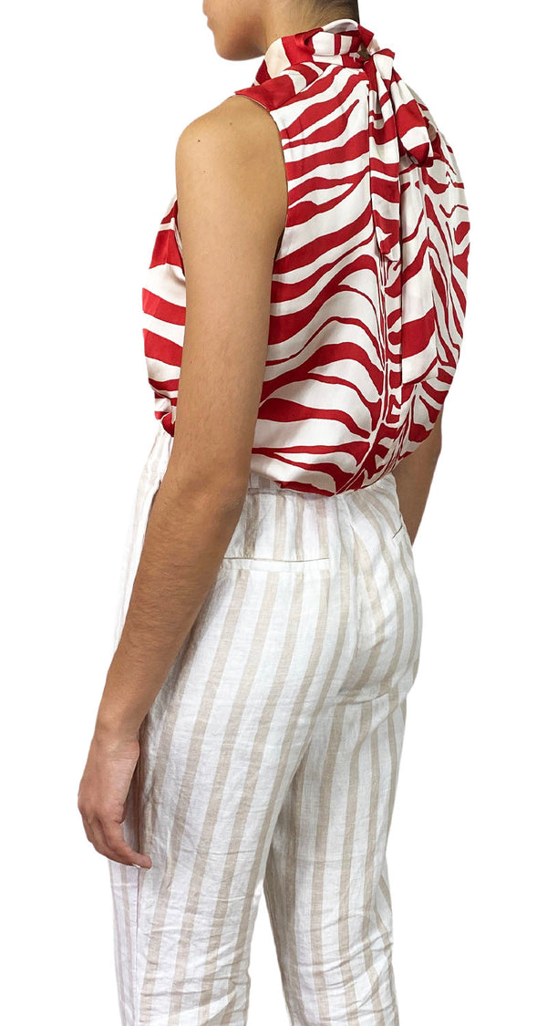 Blusa Nudo sin Mangas