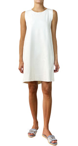 Vestido Blanco Liso