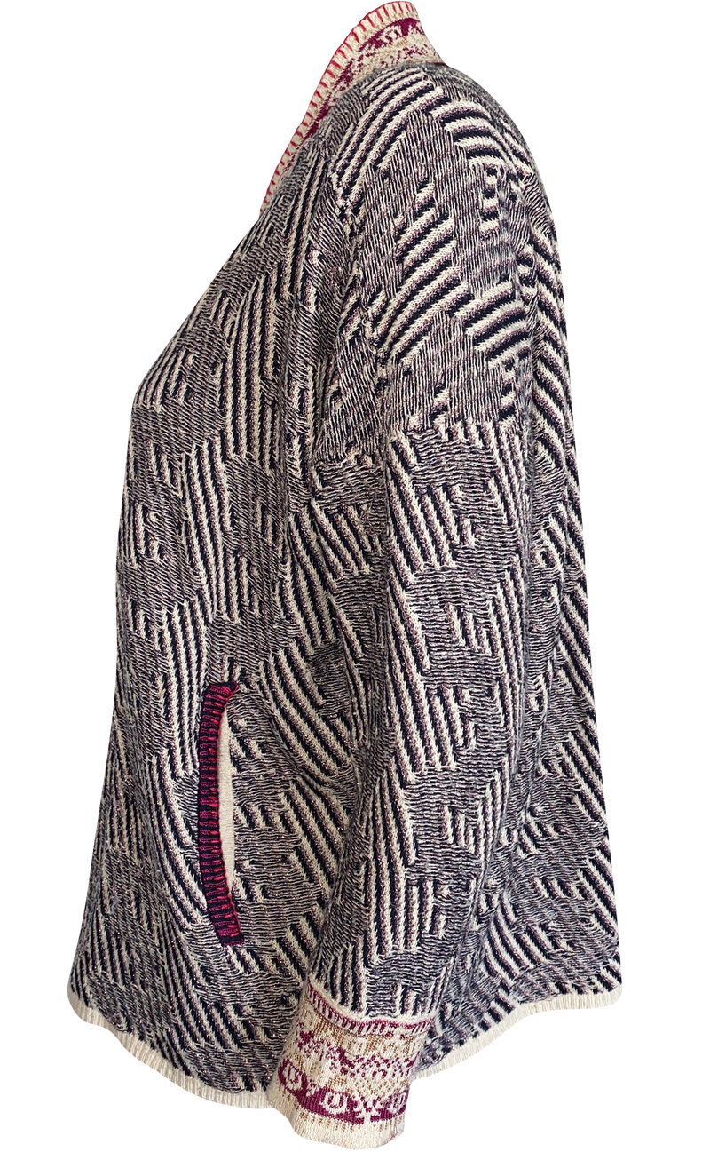 Cardigan metalizado (5232483467399)