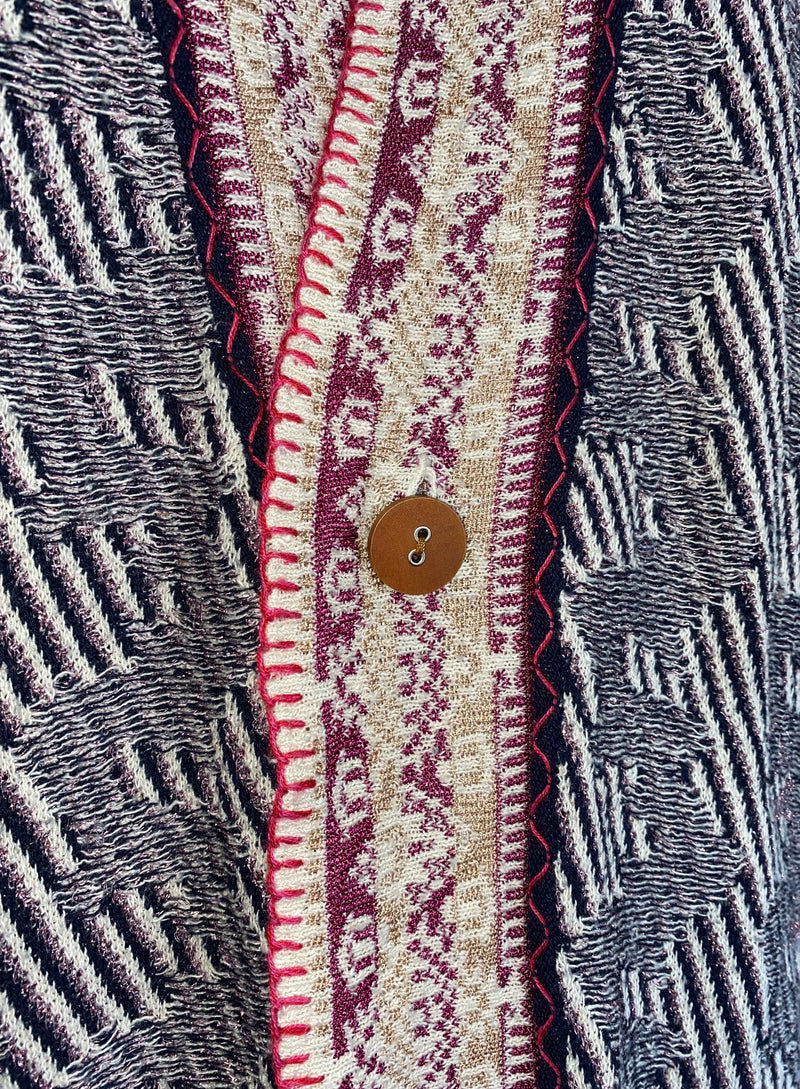 Cardigan metalizado (5232483467399)
