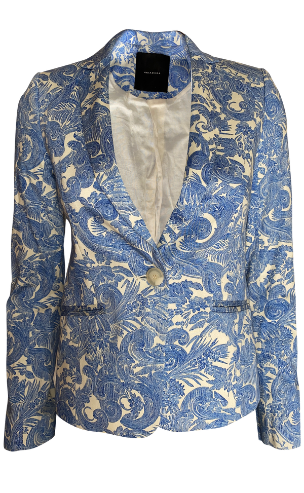 Blazer estampado "Toile" (5232483729543)