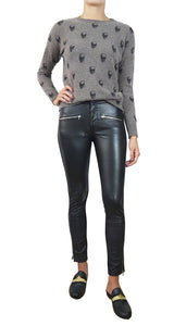 Sweater Gris Calaveras