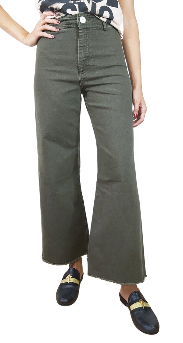 Jeans Verde Olivo