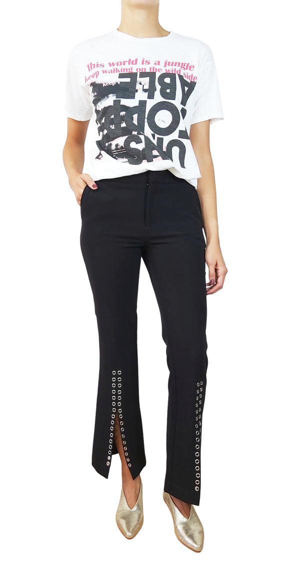 Pantalón Negro Aros