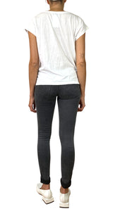 Skinny Jeans Gris