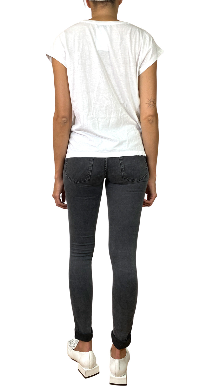 Skinny Jeans Gris