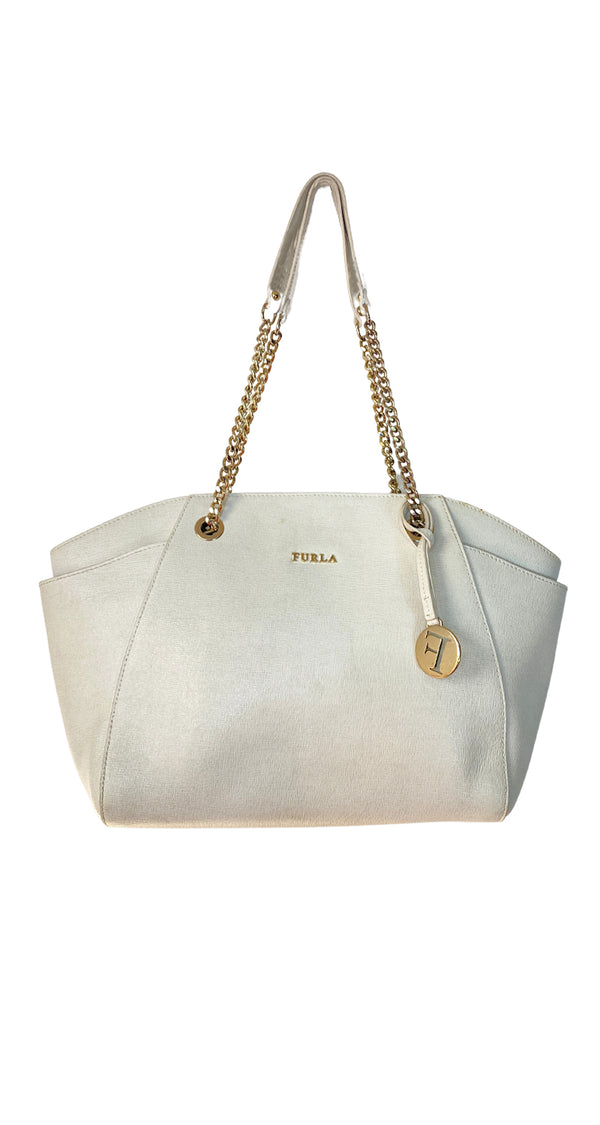 Cartera de Hombro Blanca