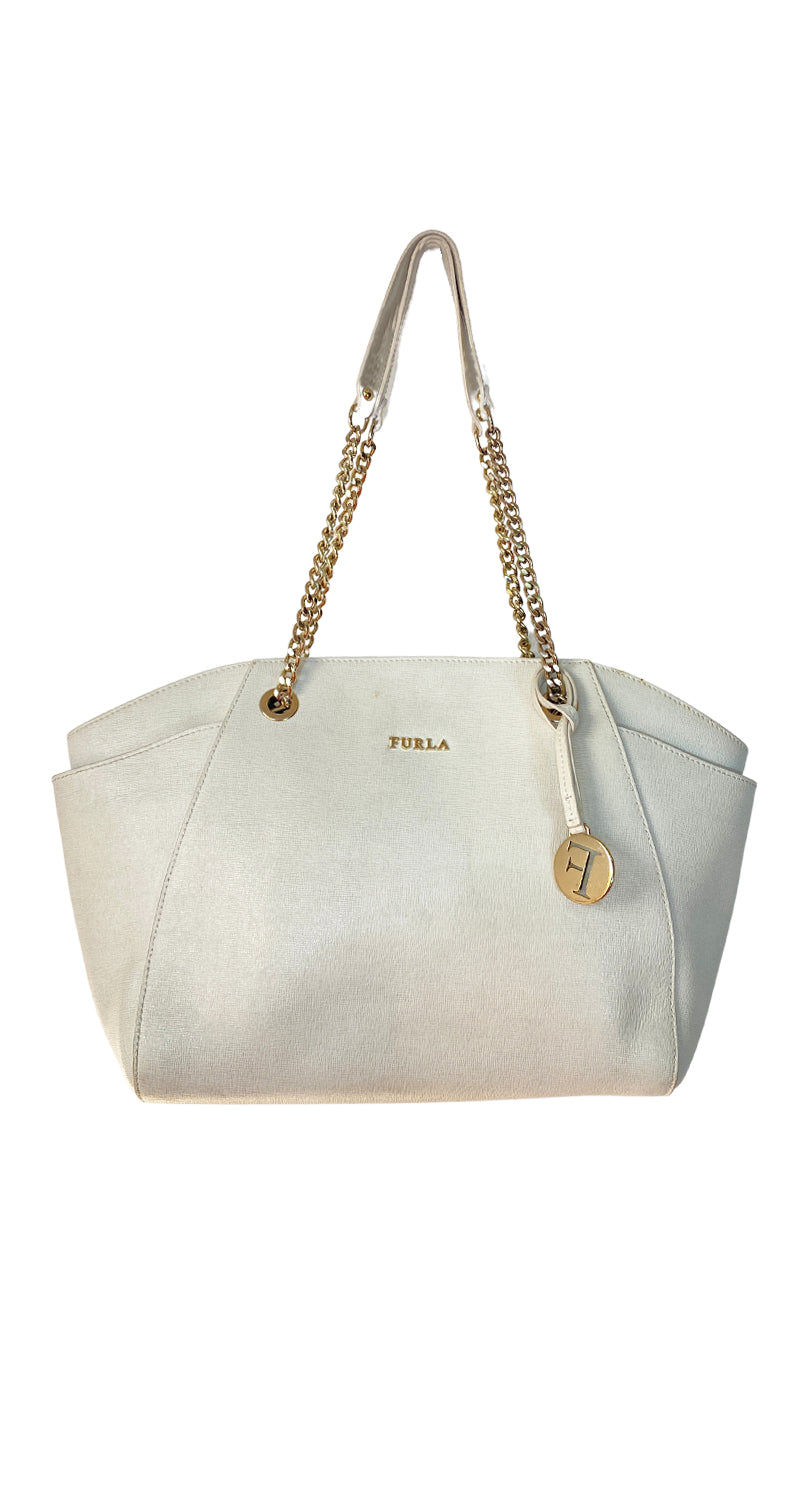 Cartera de Hombro Blanca