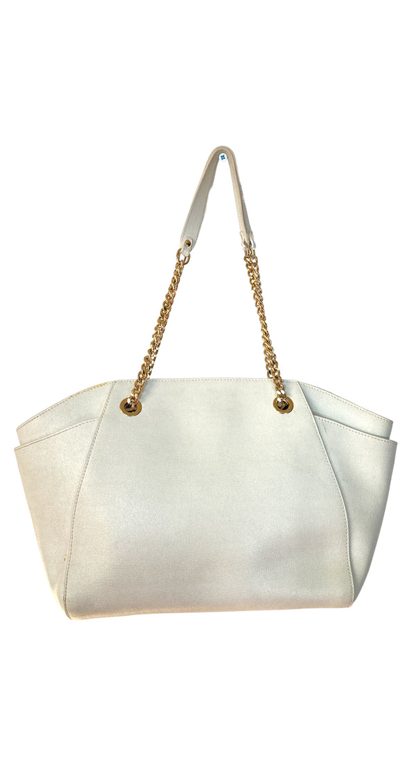 Cartera de Hombro Blanca
