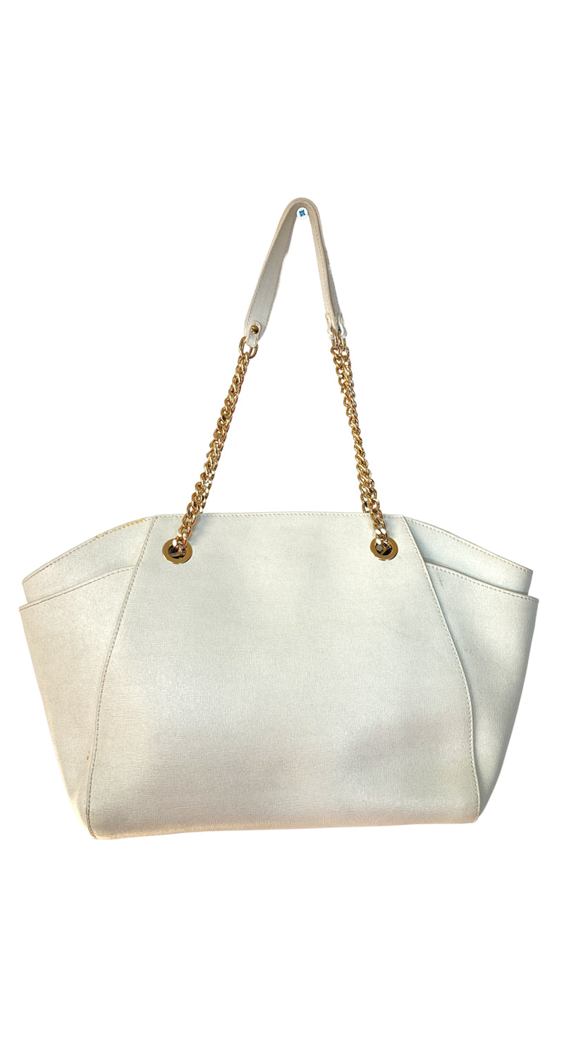 Cartera de Hombro Blanca