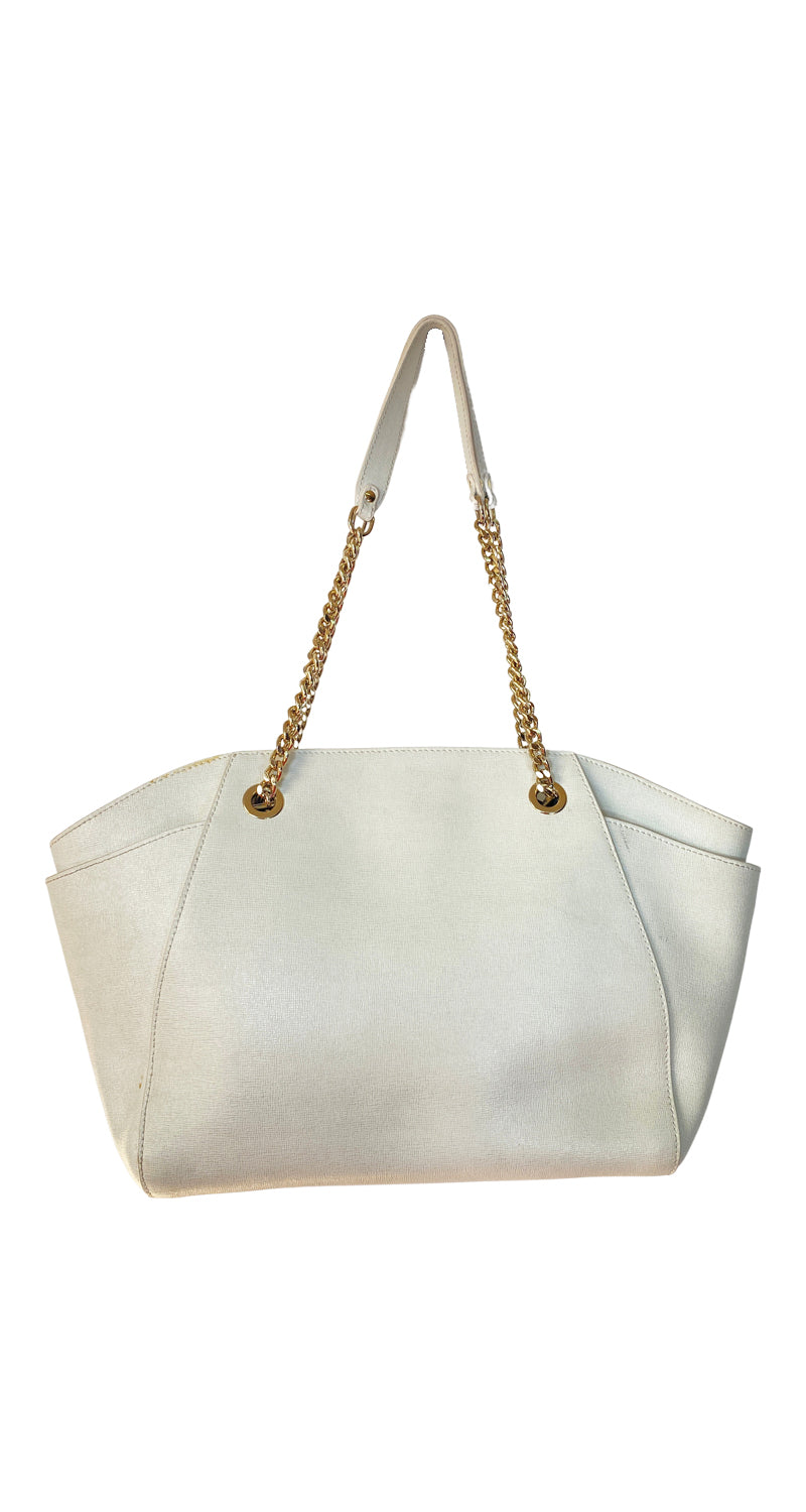 Cartera de Hombro Blanca