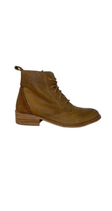 Botines Cuero Camel