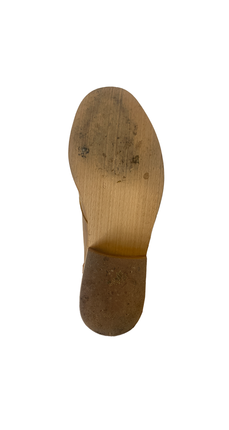 Botines Cuero Camel