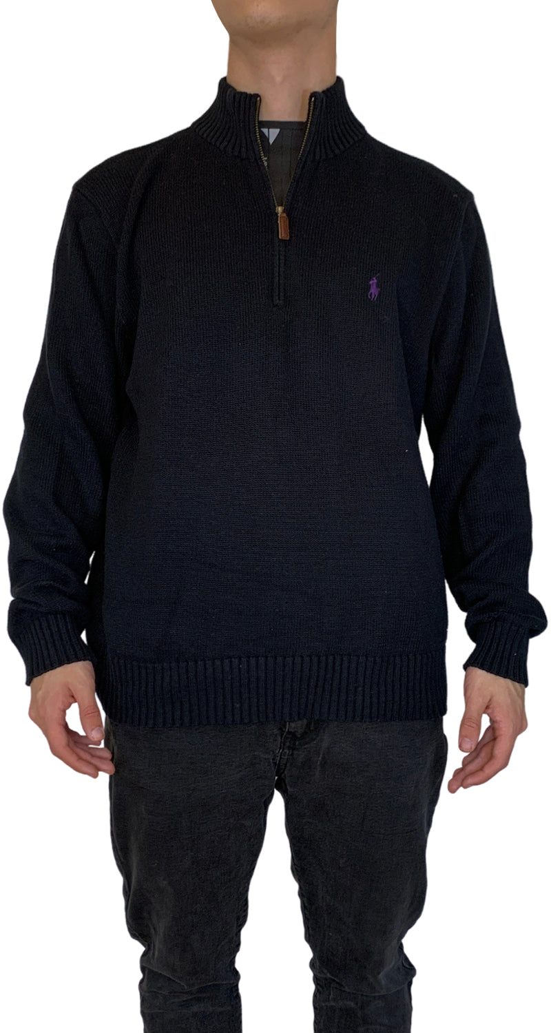 Sweater Algodón Negro