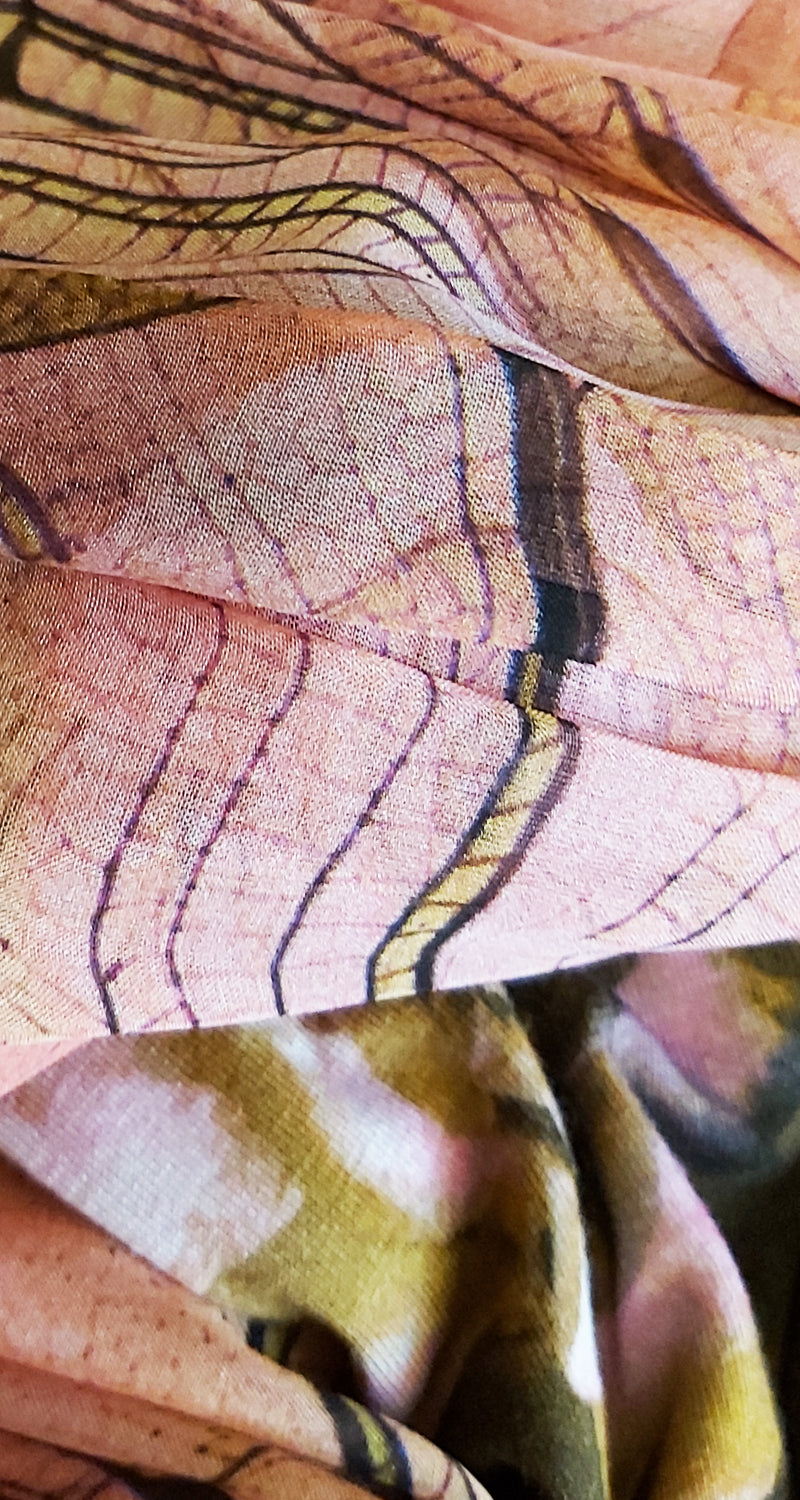 Vestido Rosas Seda