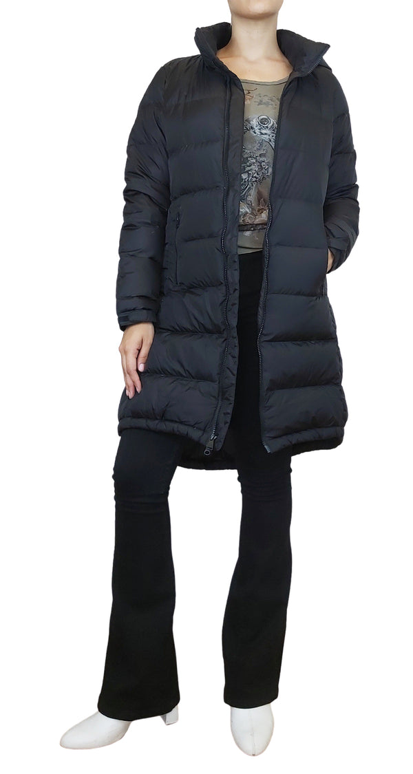 Parka Larga Negro