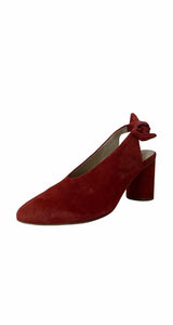 Sandalia Taco Rojo