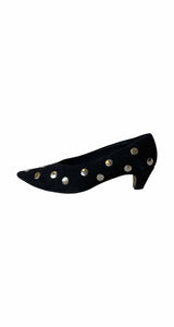Zapatos Negro Tachas