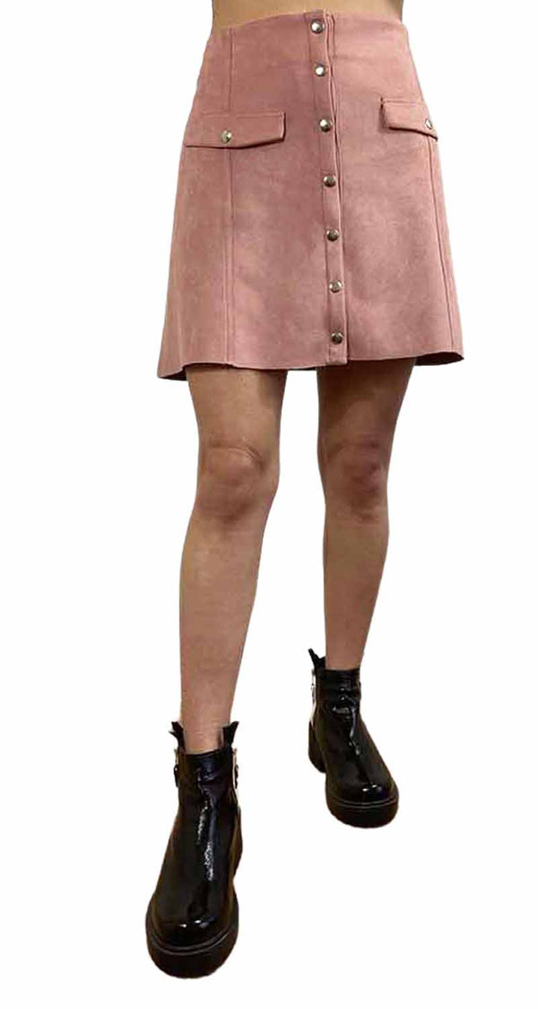 Falda Mini Rosa