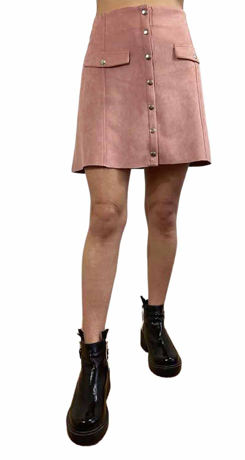 Falda Mini Rosa
