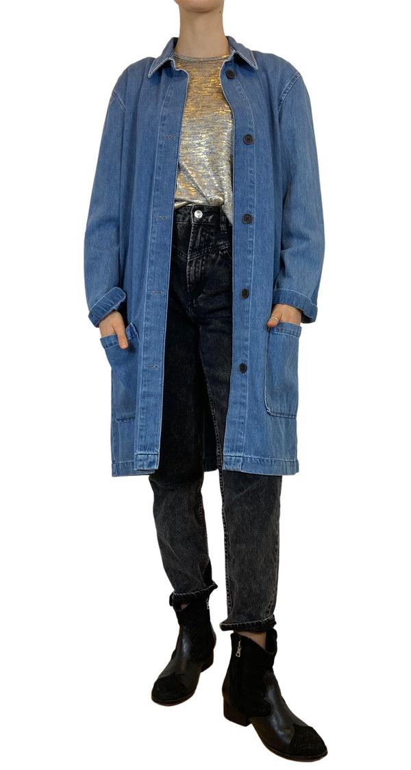 Chaqueta Maxi Denim