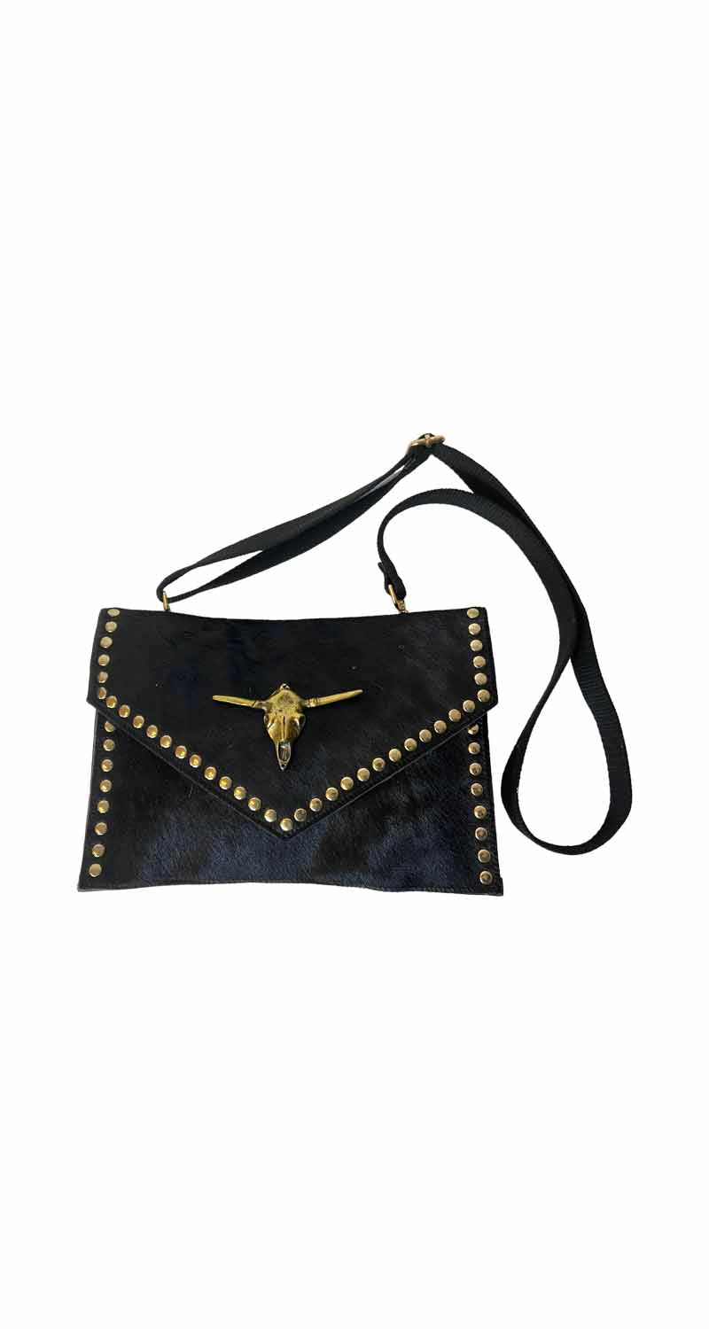 Cartera Vaca Negra