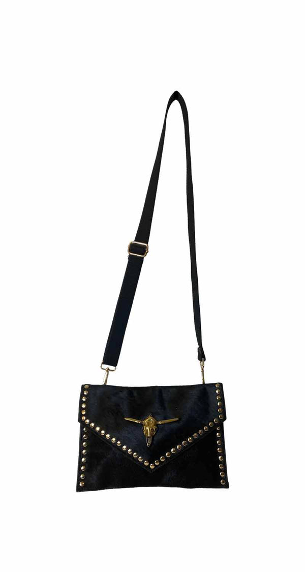 Cartera Vaca Negra