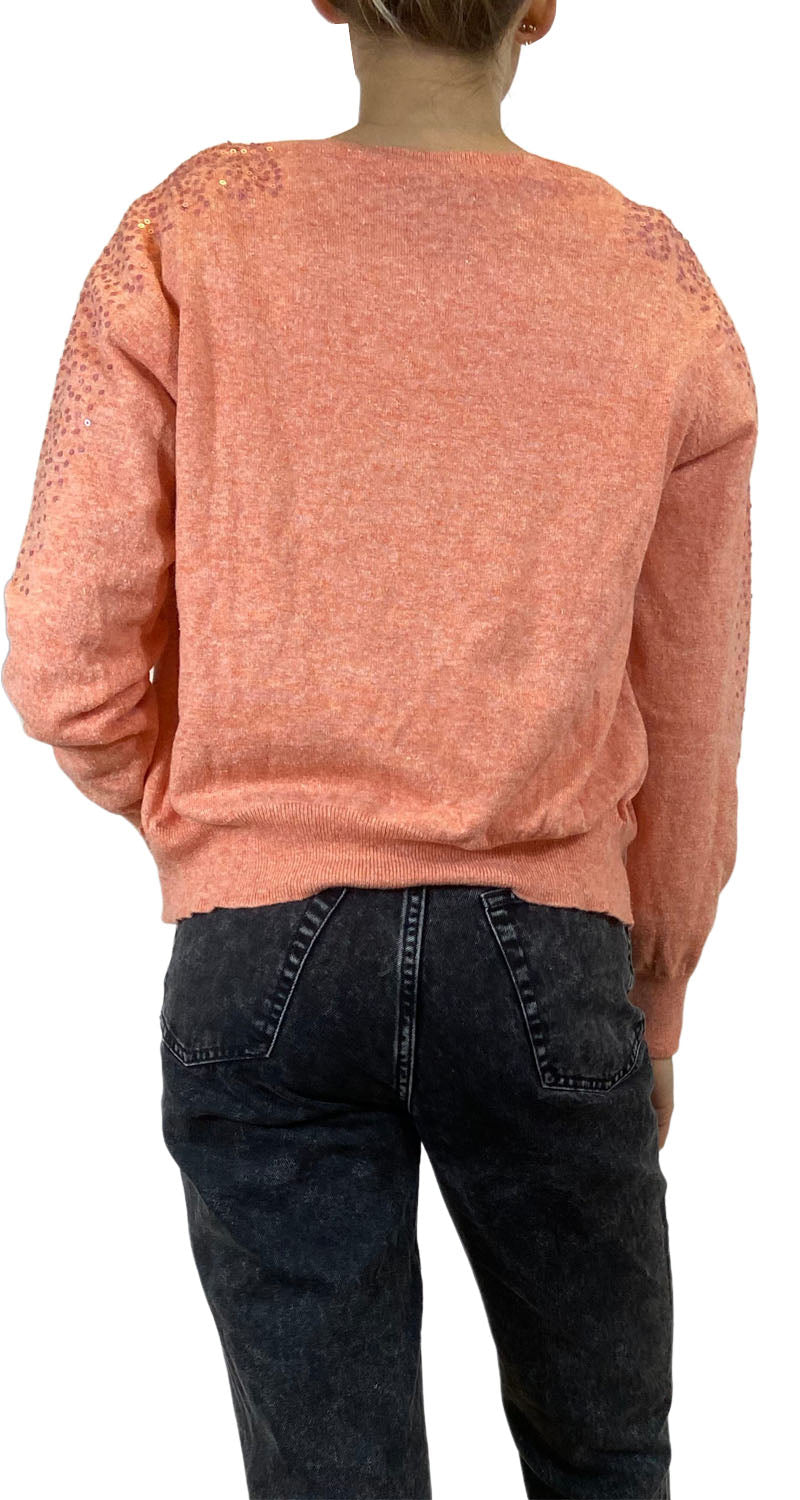 Sweater Abierto Naranjo