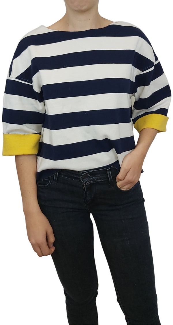 Polera Rayas Navy