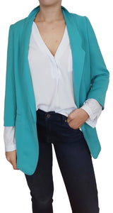 Blazer Turquesa