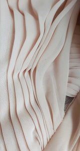 Vestido Plisado Velo Rosa