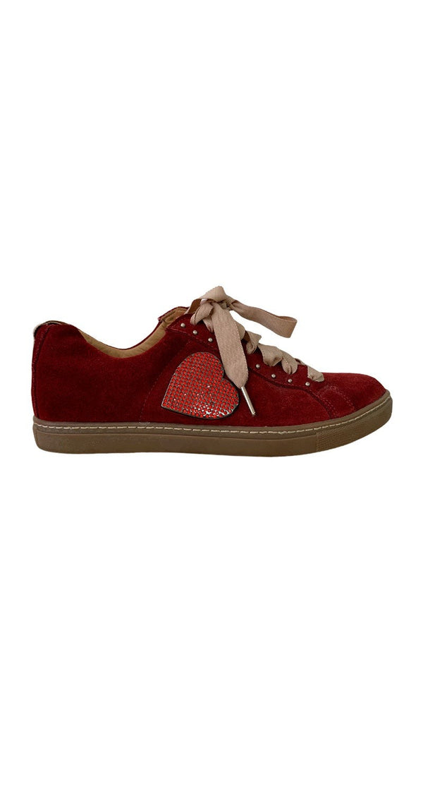 Zapatillas Suede Rojo