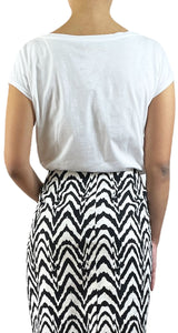 Polera Blanca Lentejuelas