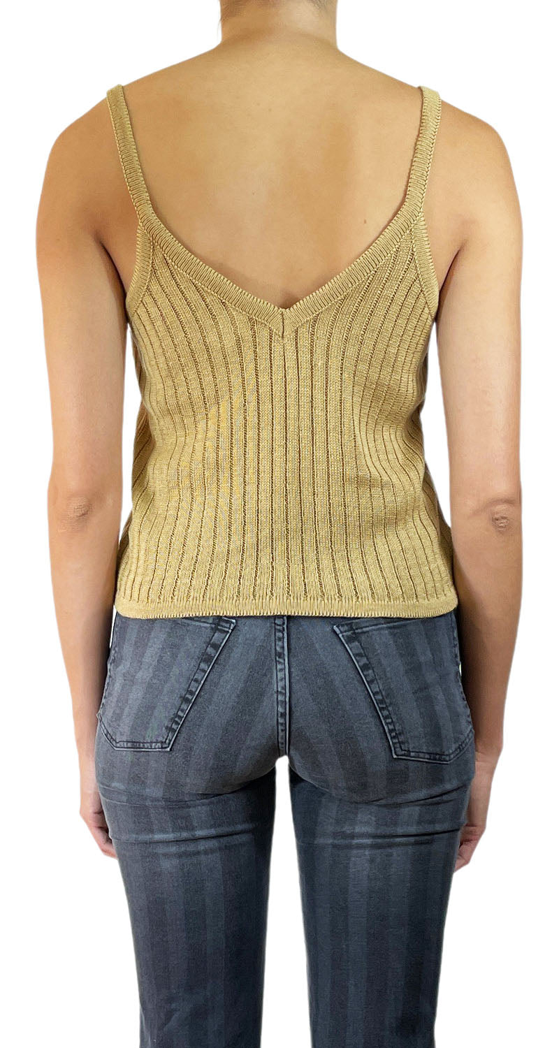 Polera Tejida Beige