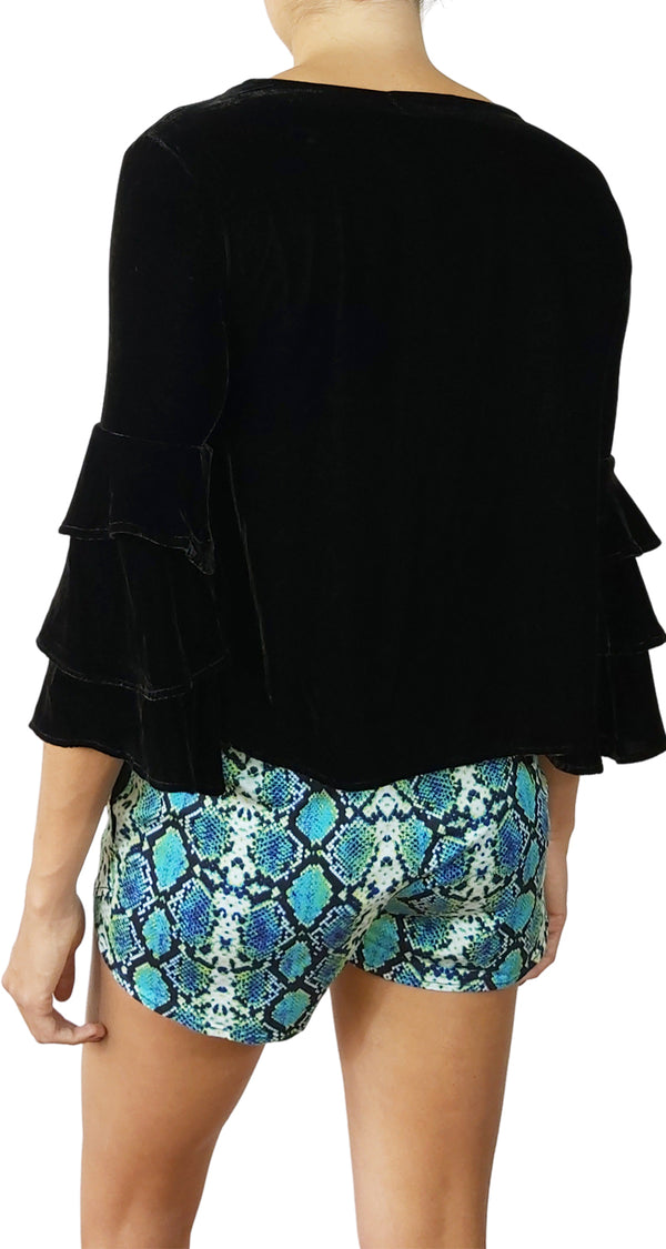 Blusa Velvet Negra