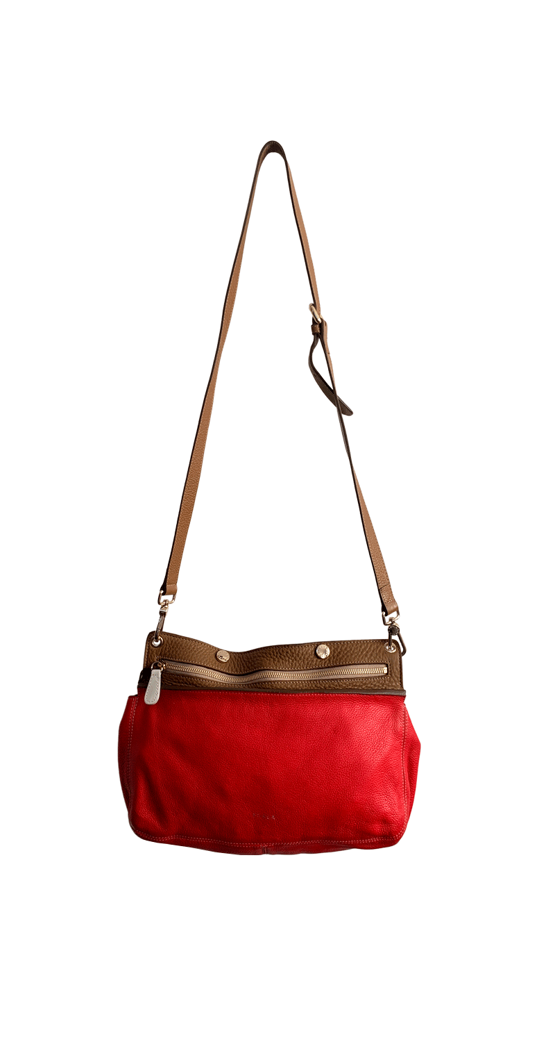 Cartera Color Block Crossbody