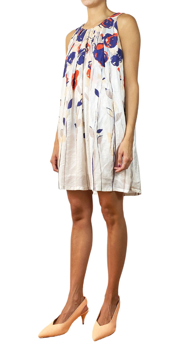 Vestido Floral Seda