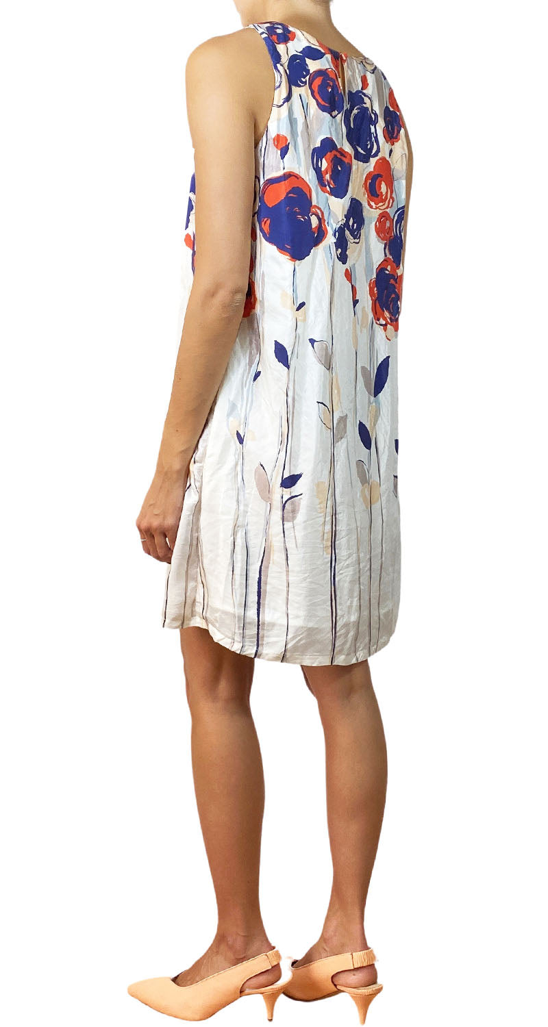 Vestido Floral Seda