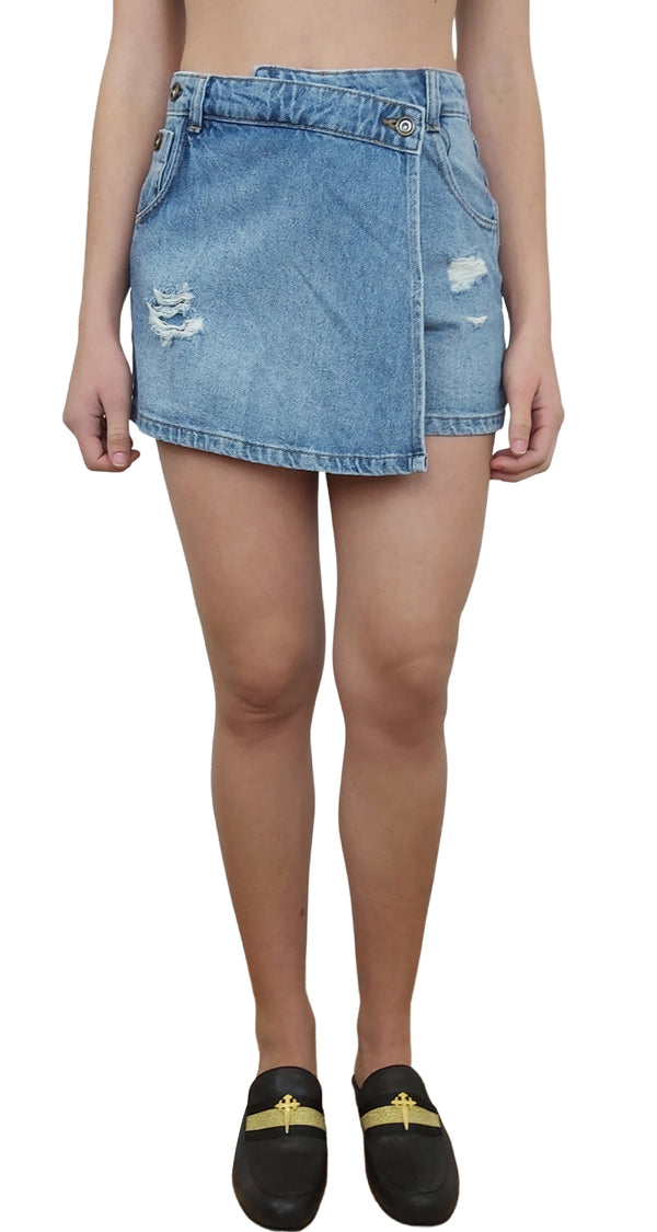 Bermuda Falda Denim