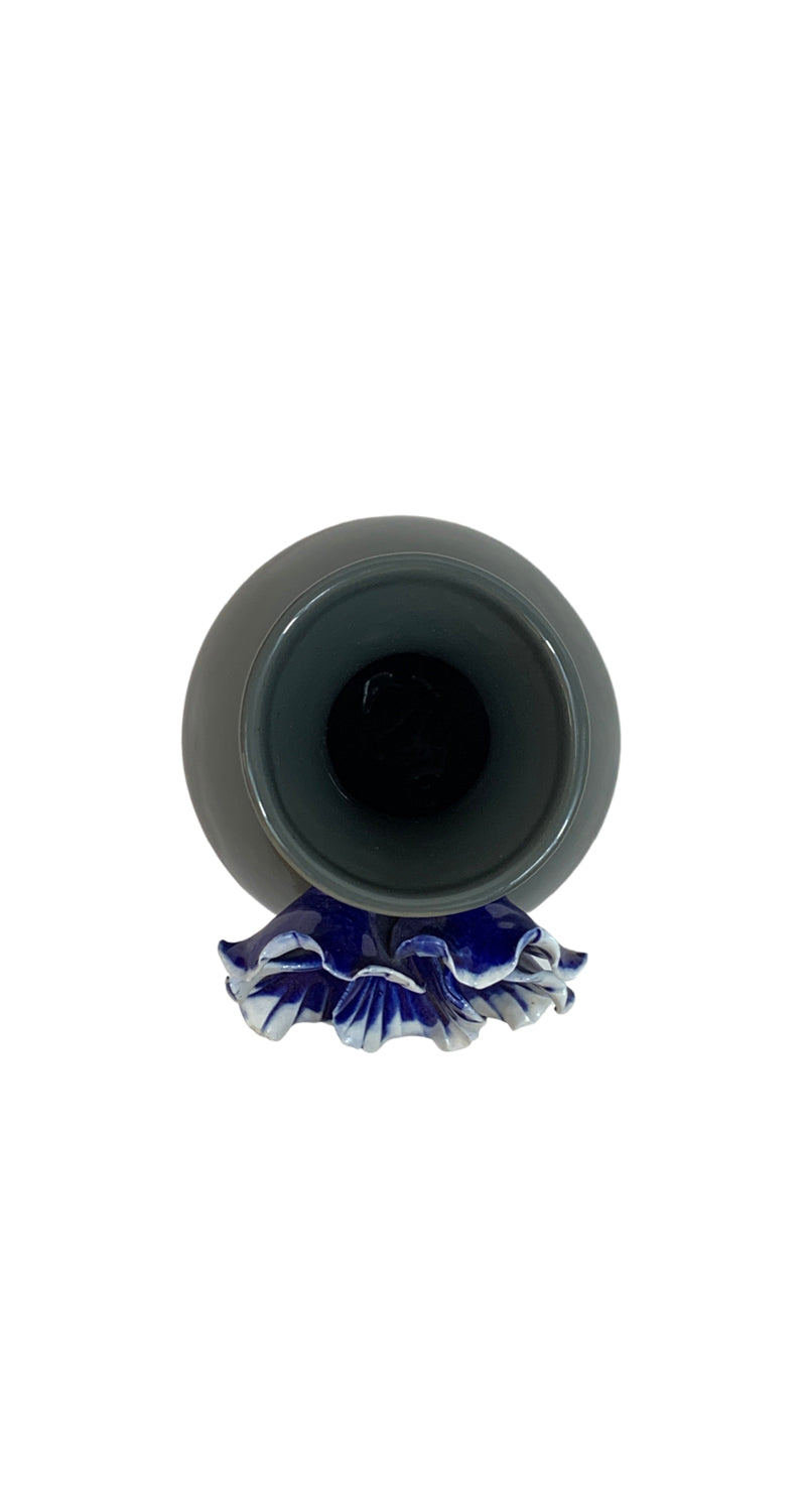 Florero Flor Azul