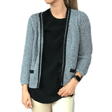 Chaqueta Punto Gris